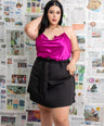 Short falda con lazo