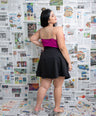 Short falda con lazo