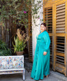 Maxi vestido de fiesta satin
