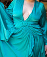 Maxi vestido de fiesta satin