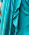 Maxi vestido de fiesta satin
