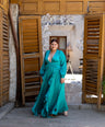 Maxi vestido de fiesta satin
