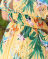 Maxi vestido estampado floral