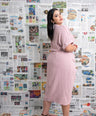VESTIDO CAMISERO CON LAZO