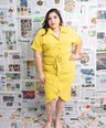 VESTIDO CAMISERO CON LAZO