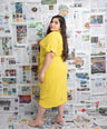 VESTIDO CAMISERO CON LAZO