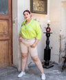 Biker short de vestir