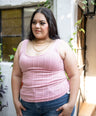 Blusa de tirante grueso