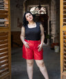 Blusa de tirante con plumas
