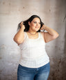 Blusa de tirante grueso