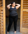 Blusa de tirante grueso