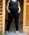 Blusa de tirante grueso