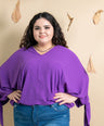 Blusa fiesta manga 3/4