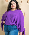 Blusa fiesta manga 3/4