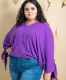 Blusa fiesta manga 3/4