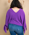Blusa fiesta manga 3/4