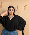 Blusa fiesta manga 3/4
