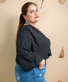 Blusa manga abullonada