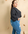Blusa manga abullonada