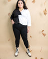 Blusa moda combinada
