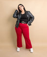 Blazer efecto piel
