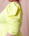 Blusa pemplum de fiesta