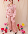 Pantalon de satin