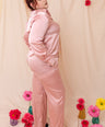Pantalon de satin