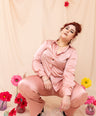 Pantalon de satin