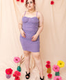 Vestido de fiesta con drapeado
