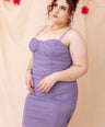 Vestido de fiesta con drapeado