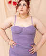 Vestido de fiesta con drapeado