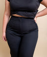 Pantalón de tiro alto