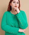 Vestido con detalle de botones