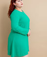 Vestido con detalle de botones