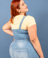 Overol denim de botones