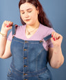 Overol denim de botones