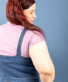 Overol denim de botones