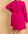 Vestido con detalle de botones
