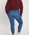 Jeans skinny deslavado