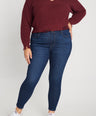 Jeans skinny deslavado