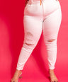 Jeans skinny con roturas