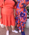 Vestido corto con cinto