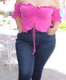 Blusa off the shoulders