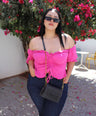 Blusa off the shoulders