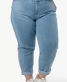 Jeans Baggy Tiro Alto
