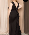 Maxi vestido de fiesta