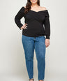 Blusa off the shoulders