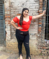 BLUSA MODA TIPO CORSET