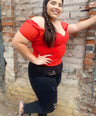 BLUSA MODA TIPO CORSET